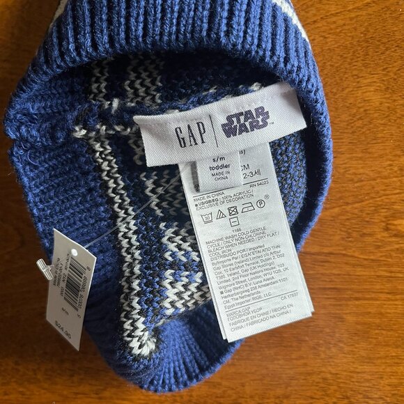 Gap "Star Wars" toddler beanie S/M NWT - Picture 6 of 7
